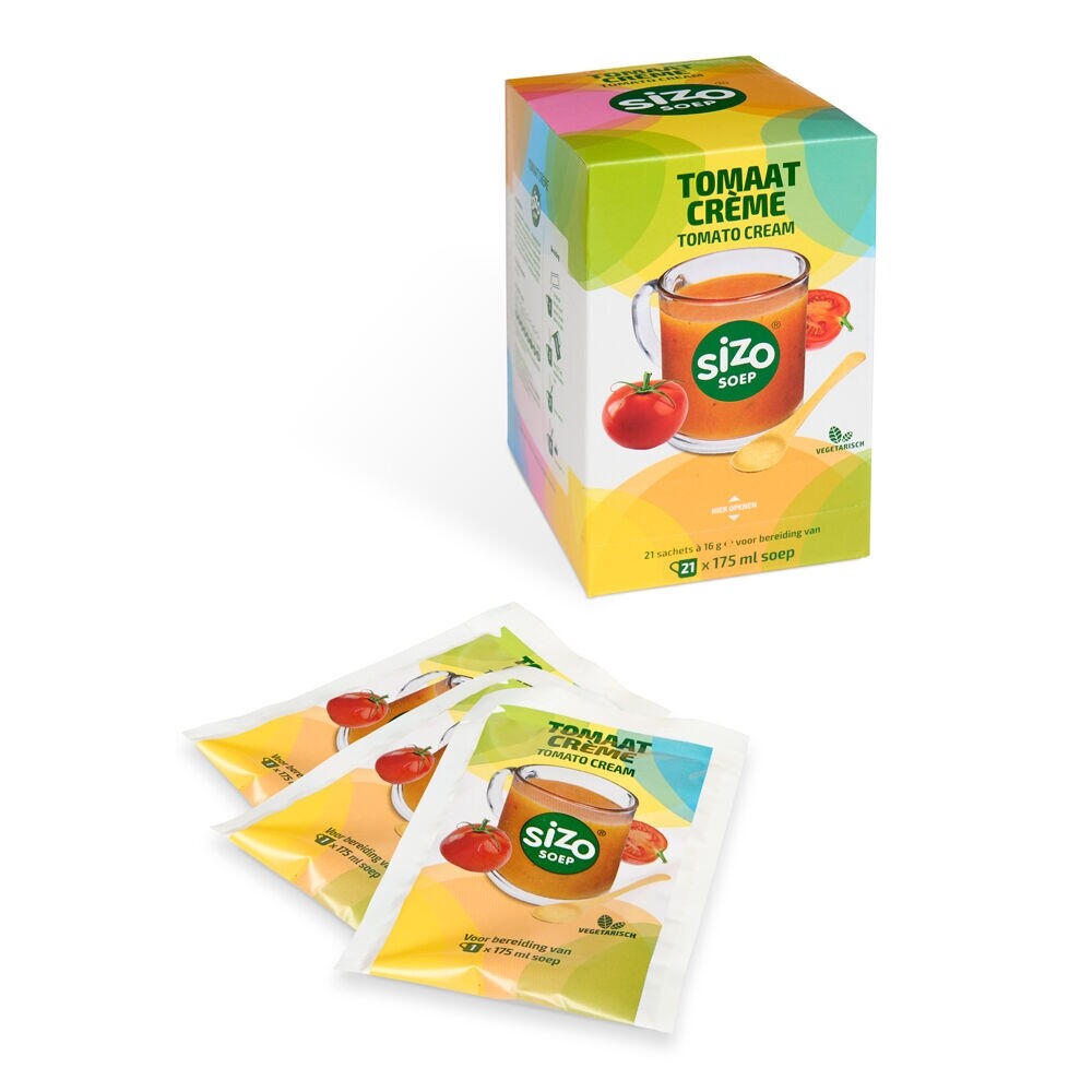 Sizo Soup Tomato Cream - instant soup - 21 sachets