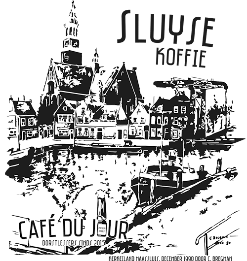 Sluyse coffee – an ode to Maassluis front view