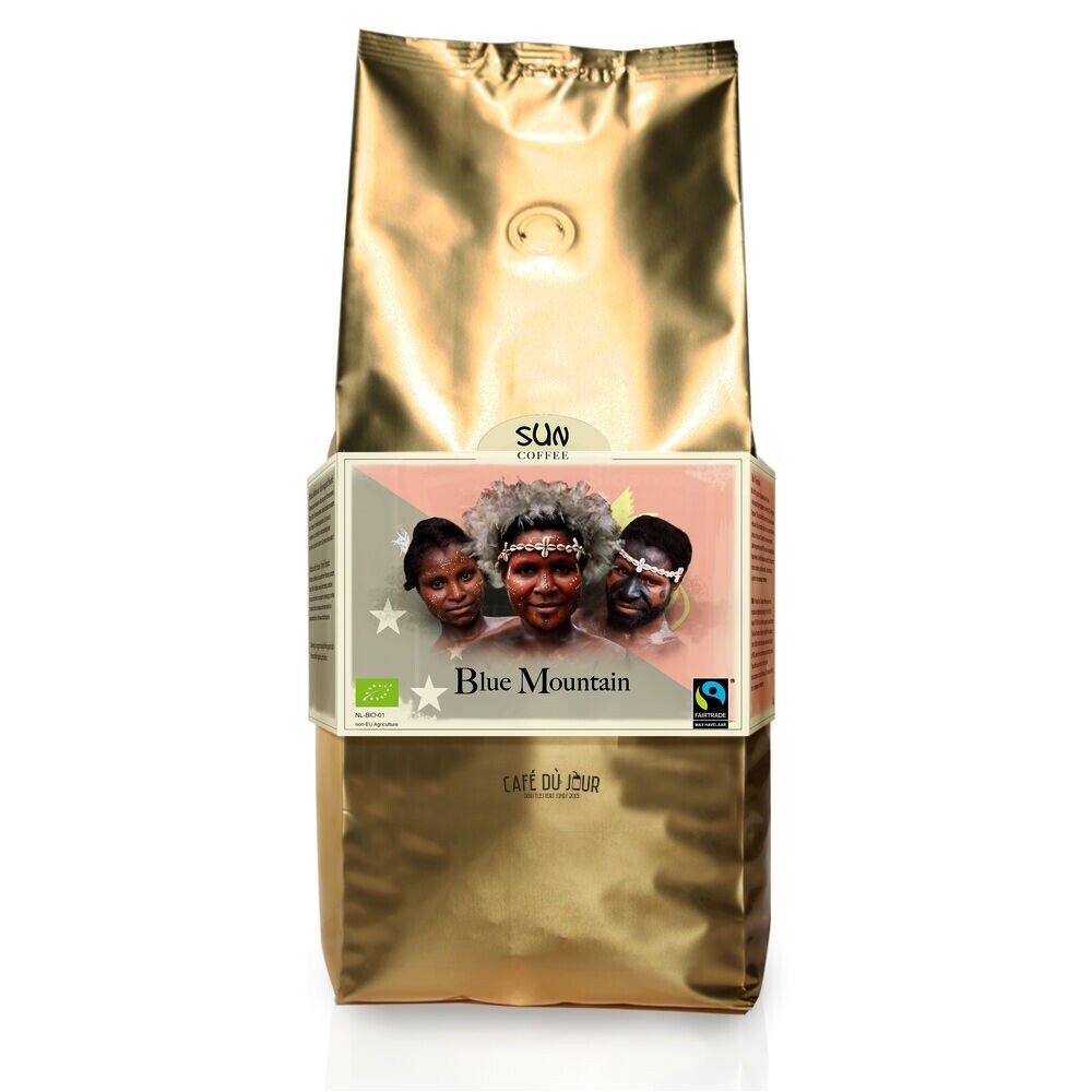 SUN Medium Roast Blue Mountain Fairtrade coffee beans - 1 kg