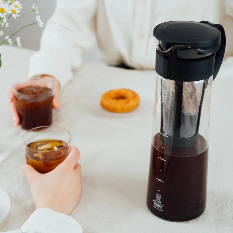 Hario Mizudashi - Cold Brew Coffee Pot Zwart - 600 ml