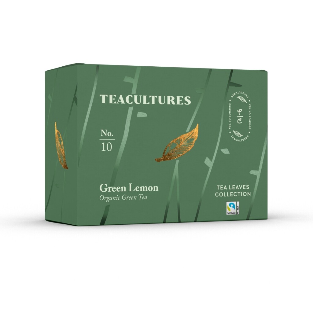 Tea Cultures - Green Lemon - 25 tea bags