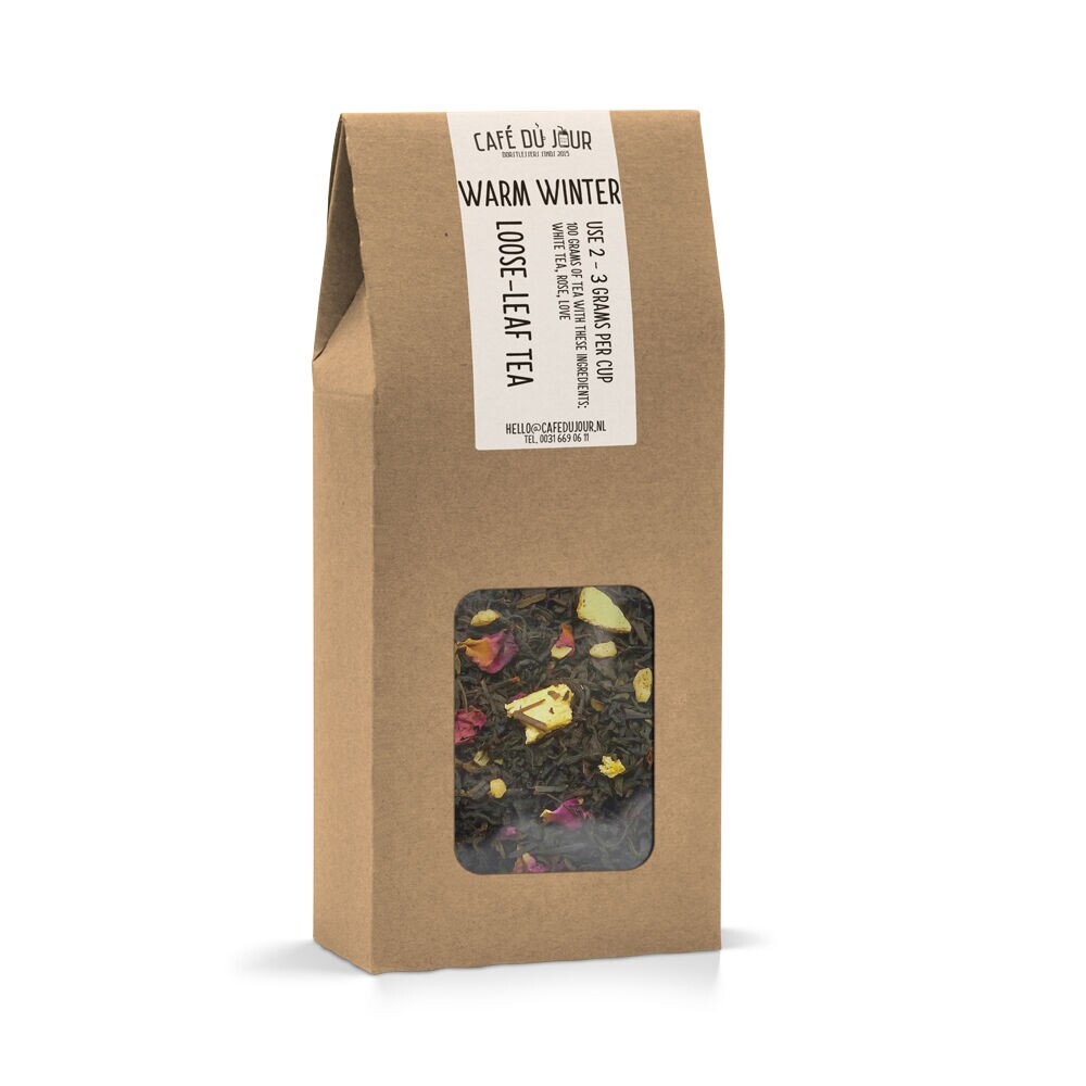 Warm Winter - Black Tea 100 grams - Café du Jour loose leaf tea