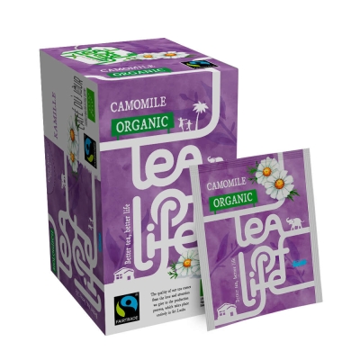 Camomile - Organic & Fairtrade - Tea of Life - 25 tea bags