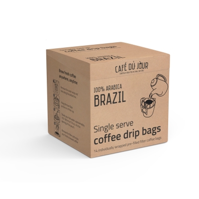 Brazil - Single Serve Coffee Drip Bags - 14 pieces