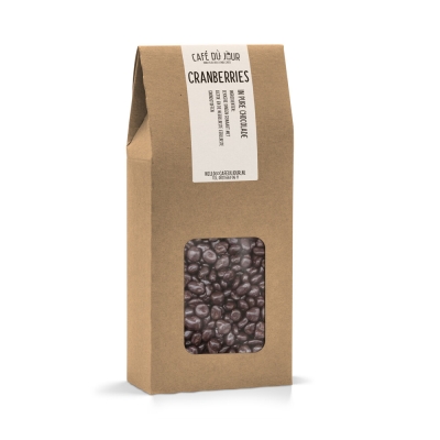 Cranberries - dark chocolate - 250 grams