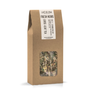 Fresh Herbs - Herbal Tea 100 gram - Café du Jour loose Tea