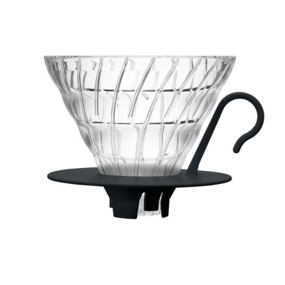 Hario V60 dripper - glass black - size 02