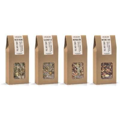 Café du Jour The herbal four fresh tea package