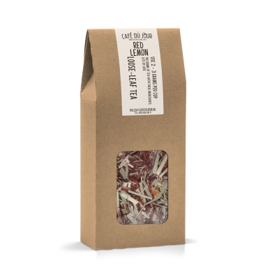 Red Lemon - Rooibos tea 100 grams - Café du Jour loose tea