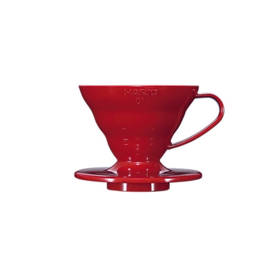 Hario V60 dripper - plastic red - size 01