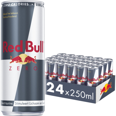 Red Bull Zero 250 ml. / tray 24 cans