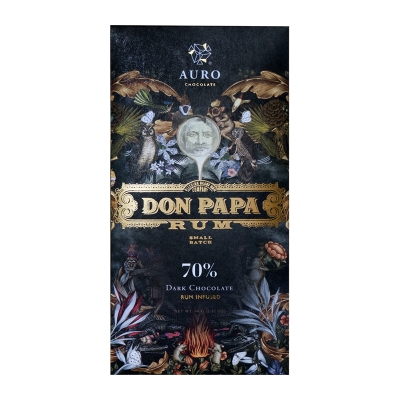 Auro - Don Papa Rum - 70% dark chocolate