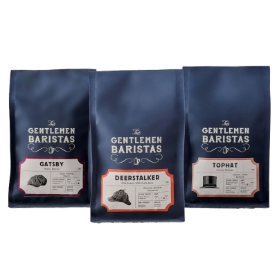 The Gentlemen Baristas Espresso Starter Pack - coffee beans - 3 x 250g