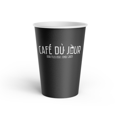 Paper Cups 'Café du Jour' 100 pieces (180cc/7oz)