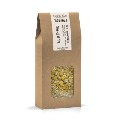 Pure Chamomile - Herbal tea 100 grams - Café du Jour loose tea
