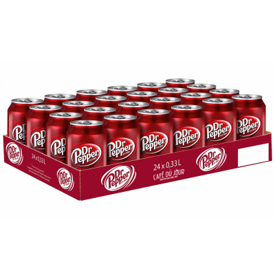 Dr Pepper 330 ml. / tray 24 cans