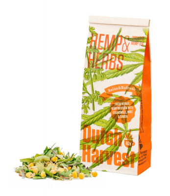 Hemp & Herbs - Hemp & Herbs blend tea 40 grams - Dutch Harvest loose tea