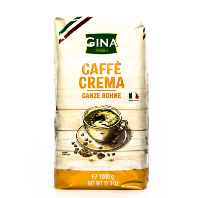 Gina caffè crema - coffee beans - 1 KG