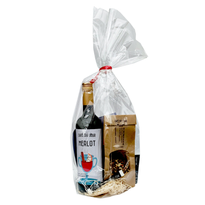 Gift pack - make your own mulled wine - wine & spices
