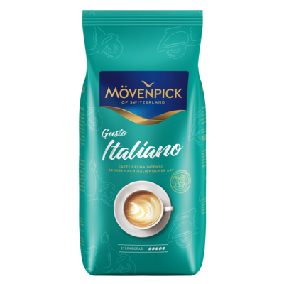 Mövenpick Caffe Crema Gusto Italiano Intenso - coffee beans - 1 KG