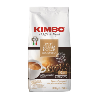Kimbo Dolce Crema - coffee beans - 1 KG