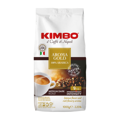 Kimbo Espresso Bar Aroma Gold - coffee beans - 1KG