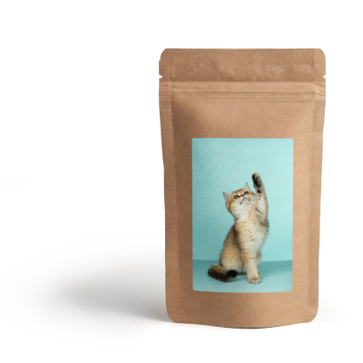 Café du Jour - personalised bag with photo label - freshly roasted coffee
