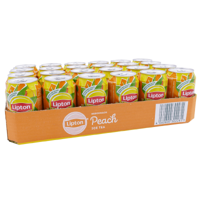Lipton Ice Tea peach 330 ml. / tray 24 cans 