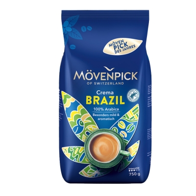 Mövenpick - Coffee of the year - Crema Brazil - coffee beans - 750g