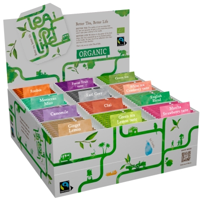 Assorted display - Organic & Fairtrade - Tea of Life - 120 tea bags