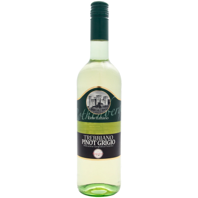 Pinot Grigio Trebbiano IGP - dry white wine - 750 ml