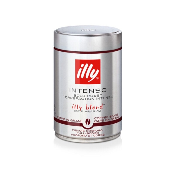 Illy donkere branding (zwart / intenso) koffiebonen 250 gram