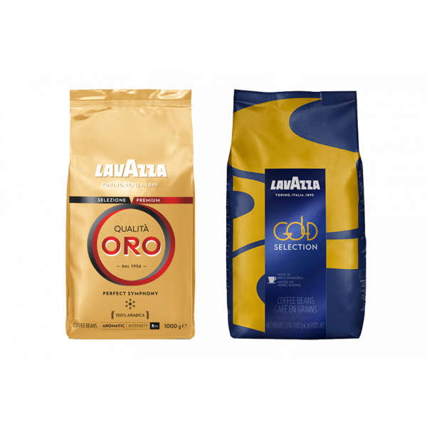 Lavazza Gold proefpakket - koffiebonen - 2 x 1 kilo