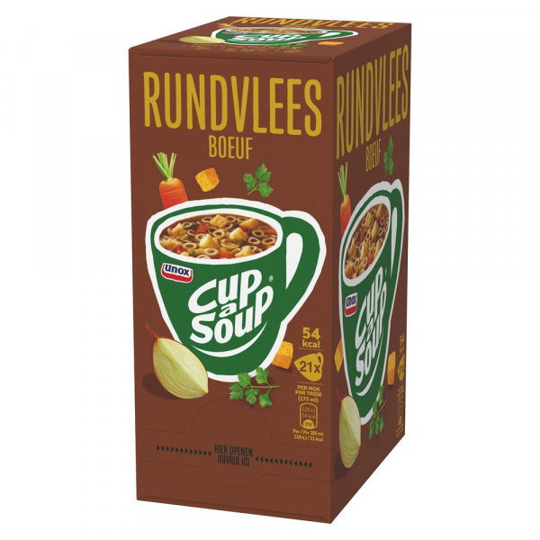 Cup-a-Soup - Rundvlees - 21 x 175 ml
