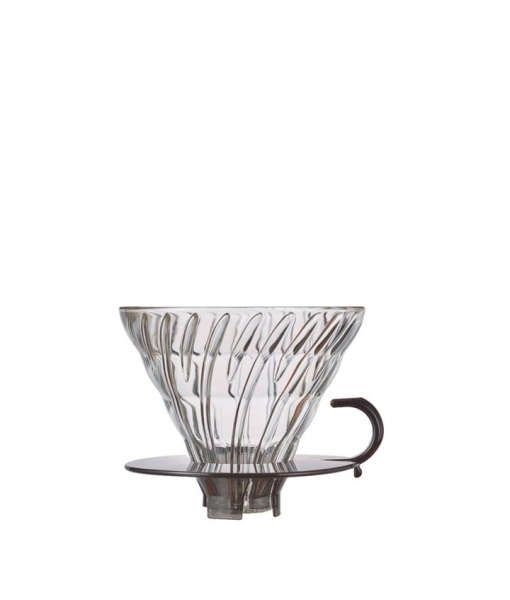 Hario V60 dripper - glass black - size 02