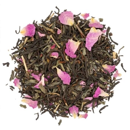 Rose Garden - Black and Green Tea 100 gram - Café du Jour loose Tea