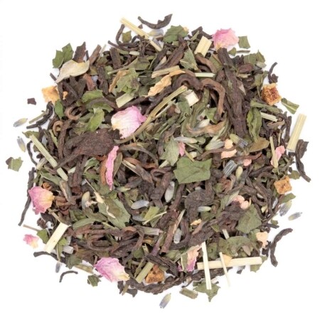 Pu Erh & Mint - Pu-Erh Tea100 gram - Café du Jour loose Tea