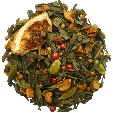 Green Chai - Green Tea 100 grams - Café du Jour loose tea