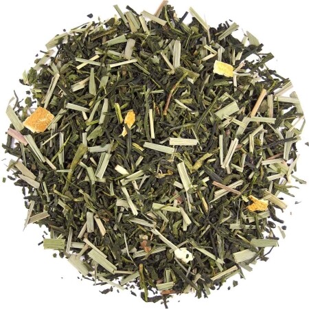 Little Lemon Tree - green tea 100 grams - Café du Jour loose tea