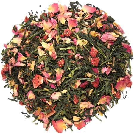 Strawberry Fields Forever - green tea 100 grams - Café du Jour Loose Tea