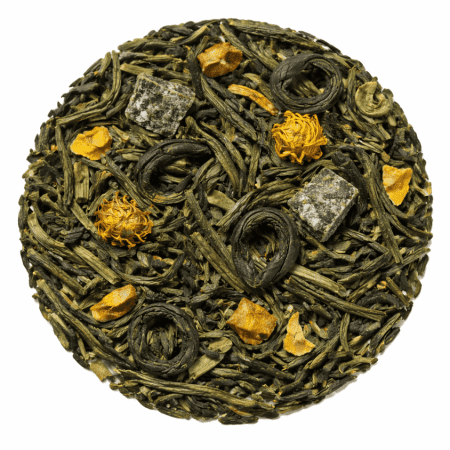 Peach Bloom - Green & white tea 100 grams - Café du Jour loose leaf tea