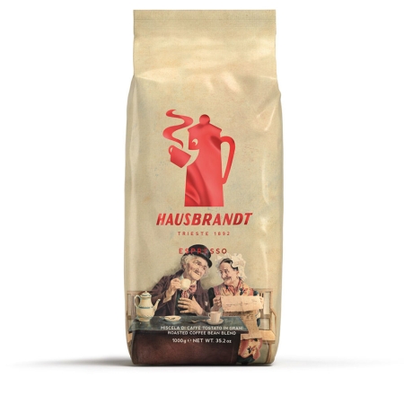 Caffè Hausbrandt Espresso (Nonnetti) - coffee beans - 1 KG