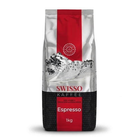 Swisso Kaffee Espresso - Coffee Beans - 1 kg