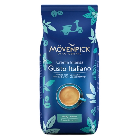 Mövenpick Caffe Crema Gusto Italiano Intenso - coffee beans - 1 KG