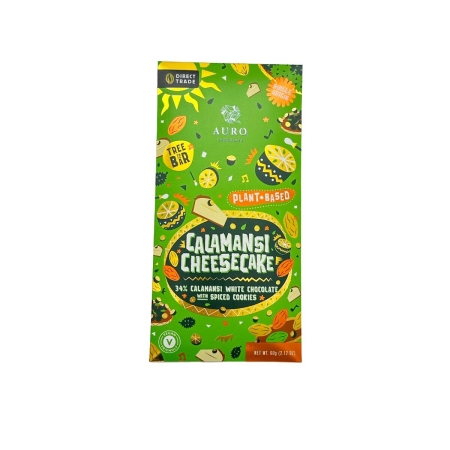 Auro - Calamansi Cheesecake - 34% vegetable white chocolate