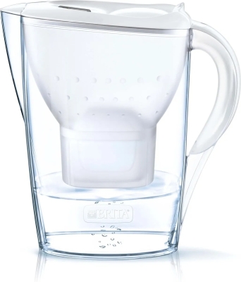Brita - Water Filter Jug Marella White XL + 1 Maxtra Filter Cartridge 3.5L