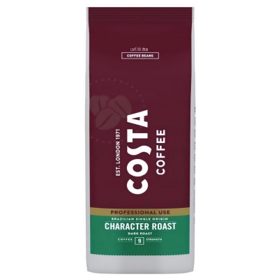Costa Coffee Brazilian Single Origin Dark Roast - Coffee Beans - 1kg