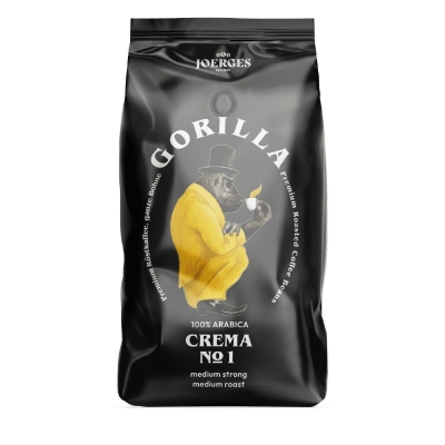 Gorilla Crema No.1 - coffee beans - 1 KG