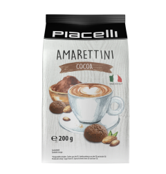 Amarettini Cocoa - Italian macaroons - 200 grams