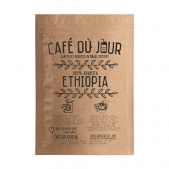 Café du Jour Single Serve Drip Coffee - 100% arabica ETHIOPIA - Ground coffee for on the GO!
